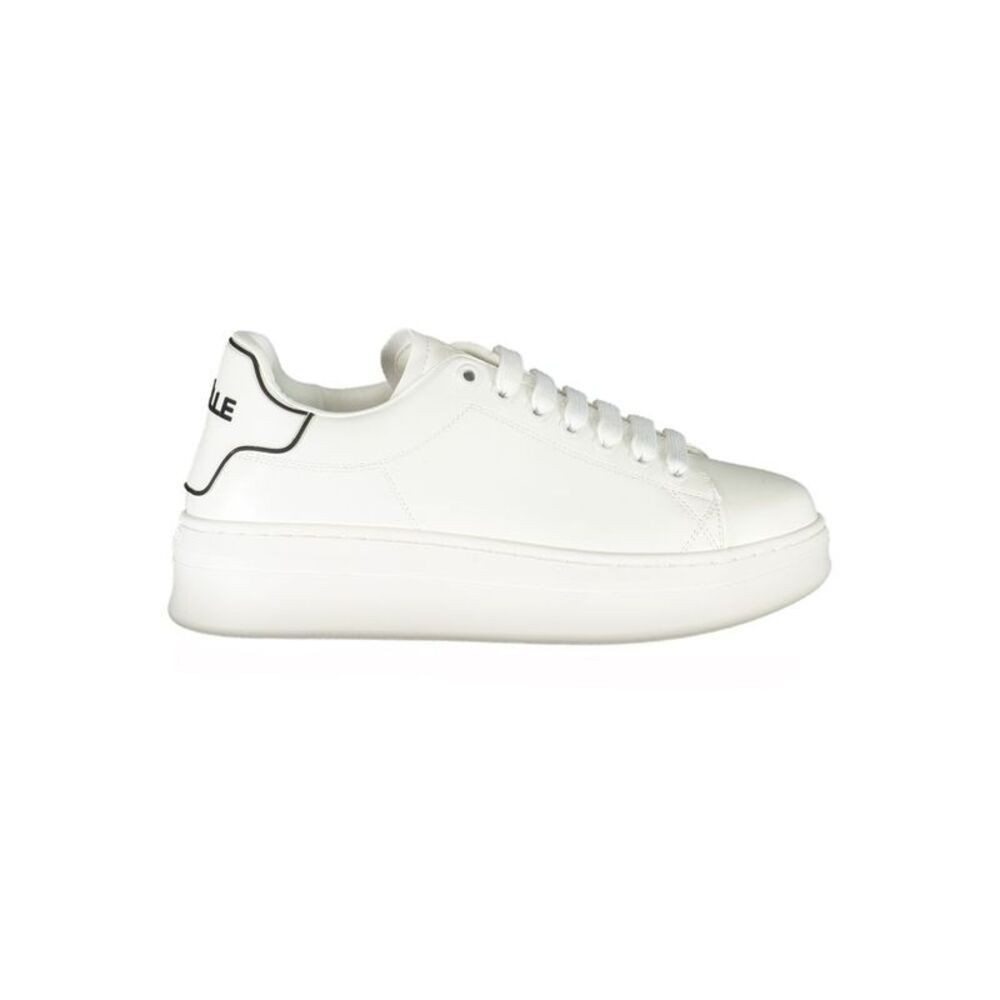 Gaelle Paris White Polyurethane Women Women's Sneaker